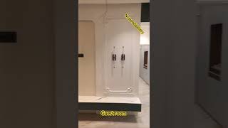 Hello hi small 3bhk flat interior design livinghall showroomspace comfortroom homify [upl. by Eversole]