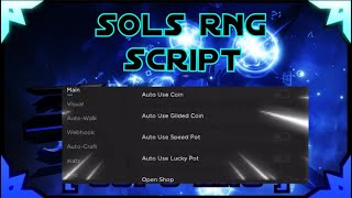 SOLS RNG SCRIPT PASTEBIN 2024 VERY OP [upl. by Lewert]