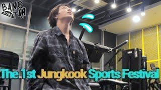 ENG 191011 VLOG Jungkook  Muscle Bunny’s Exercise Diary 🐰 [upl. by Yorick]