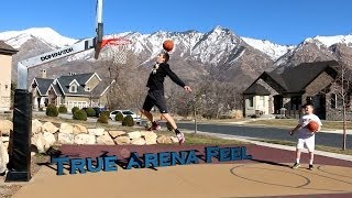 True Arena Feel Basketball Hoop [upl. by Frye]