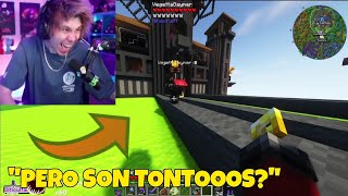 Rubius y Willy convierten el CASTILLO de Vegetta en LANA Se enoja  Karmaland 5 [upl. by Celio]