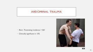 Blunt abdominal trauma summarised in 10 minutes [upl. by Ennaej]