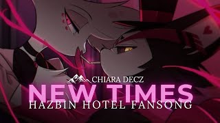 NEW TIMES  Angel Dust amp Husk FANSONG Hazbin Hotel [upl. by Eelram]