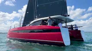 HH Catamarans HH44 Sailing in Puerto Rico [upl. by Nhepets608]