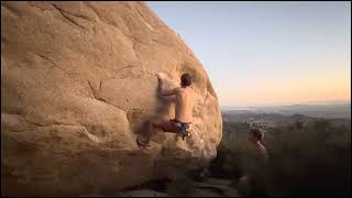 Big Horn Right Yabo  Mt Woodson Bouldering [upl. by Lakin967]