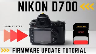 Updating The Nikon D700 And Other Nikon Cameras Firmware [upl. by Enitsed]