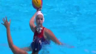 Serbia vs France JOSIFOVIC Nina Women Water Polo [upl. by Harbird]