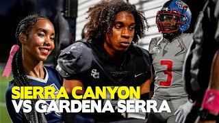 LEAGUE TITLE THRILLER 🔥  Sierra Canyon vs Gardena Serra  SportsRecruits Official Highlight Mix [upl. by Nudd]