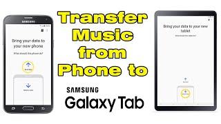 How to transfer music from phone to tablet [upl. by Ydnak]