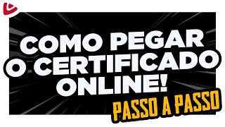 Como pegar o seu CERTIFICADO ONLINE  Passo a Passo  ENCCEJA 2019 Ao vivo [upl. by Yrahk]