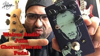 Walrus AudioJulia ChorusVibrato Pedal on Bass [upl. by Arlina]