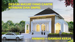 Desain Masjid Minimalis 1 Lantai [upl. by Haerdna]