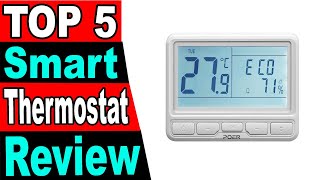 TOP 5 Best Smart Thermostat Review 2025 [upl. by Ybrek412]