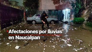 EMERGENCIA EN NAUCALPAN  Nuevamente se desbordó la presa San Rafael Chamapa [upl. by Leverett]