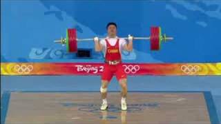 Mens Weightlifting  77KG  Beijing 2008 Summer Olympic Games [upl. by Norok924]