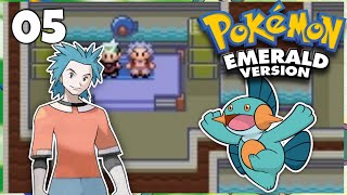 Pokemon Emerald Walkthrough 2025 Part 5  Flash and Dewford Town [upl. by Rofotsirk]