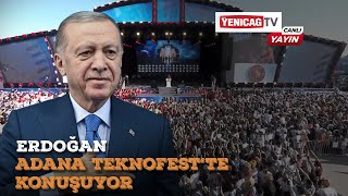 Erdoğan Adana Şakirpaşa Havalimanında düzenlenen TEKNOFEST2024te  ADANA  CANLI [upl. by Swirsky]