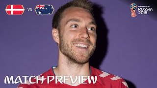 Christian Eriksen Denmark  Match 22 Preview  2018 FIFA World Cup™ [upl. by Eatnoed]