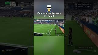 Corner farmers 💀 annoying gaming eafc24 fifaultimateteam ultimateteam relatable header [upl. by Rouvin]