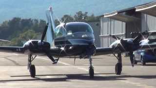 U3B Cessna 310 Front Royal Virginia 91413 at 1728 [upl. by Hoem]