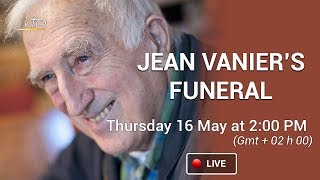 Jean Vaniers funeral [upl. by Scrogan]