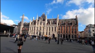 Walking around Bruges Belgium [upl. by Teilo304]