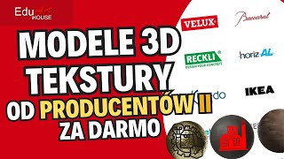 🏭 Darmowe MODELE 3D Mebli PRODUCENTÓW Do Pobrania Za Darmo Modele 3D dla Architektów Pobranie Free [upl. by Nowujalo]