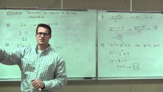 Prealgebra Lecture 18 An Introduction to Variables and Algebraic Expressions [upl. by Anil]