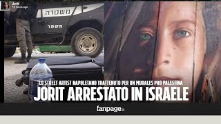 Jorit arrestato in Israele per murale pro Palestina “Lasciati per ore al freddo e senza cibo” [upl. by Starlin]