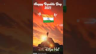 Happy Republic Day 2021  26th January  WhatsApp Status  Har Karam Apna Karenge Song Republicday [upl. by Cally697]