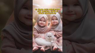 🔴10 Nama Bayi Perempuan Dan Artinya Yang Di Sukai Rasulullah rasulullah namabayi Artinama fyp [upl. by Ahsinrat]