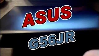 Disassemble ASUS G56JR  CN168D  HDD amp RAM [upl. by Auot]