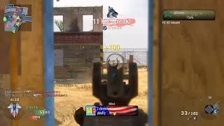 Black Ops  AUG on Firing Range Call of Duty BO1 Multiplayer Gameplay Best Attachment for AUG [upl. by Ayotal909]