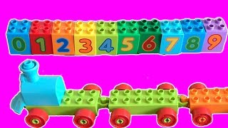 Number Train Learn To Count With LEGO DUPLO My First Number Train Fun Video For Toddlers [upl. by Derna]