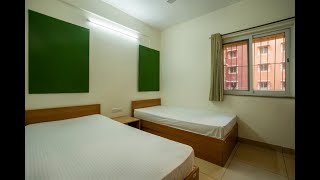 Manipal University Jaipur Triple Sharing Hostel Room Tour  Dumb charades with Friends [upl. by Ahsino]