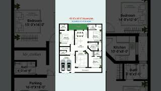 2250 sqft latest house plan mrcivilian shorts houseplan homedesign [upl. by Ramey689]