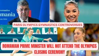 ROMANIAN PRIME MINISTER WILL NOT ATTEND THE PARIS OLYMPICS CLOSING CEREMONY  paris2024 olympics [upl. by Mirisola805]