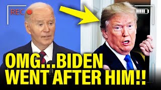 FED UP Biden PUBLICLY SHAMES Trump in Speech [upl. by Drazze]