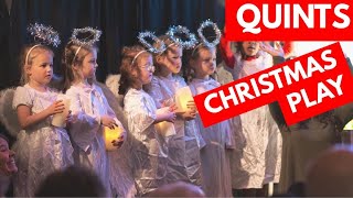 Quints Christmas play 2019 [upl. by Neerbas]