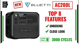 🔥 NEW BEAST Bluetti AC200L Power Station [upl. by Enyale]