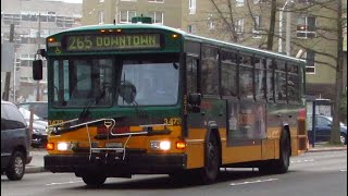 A ride on King County Metro 1996 Gillig Phantom 3473 [upl. by Maritsa179]