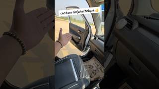 कार का door बंद करने की ninja technique 👍  car door wont close  wagonoctane shorts [upl. by Hazmah]