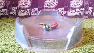 Beyblade Battle  Rock Leone vs Flame Sagittario amp Dark Bull DeutschGerman [upl. by Schott834]