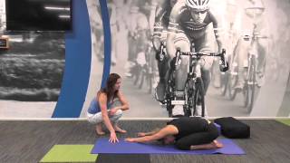 Yoga for Athletes  Restorative postworkout routine to open front of body [upl. by Rhodia]