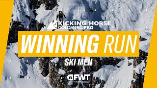 Max Hitzig Winning Run I 2024 Kicking Horse Golden BC Pro [upl. by Siloa]