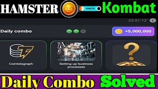 30 August Hamster Kombat Daily Combo Cards Updated  5000000 Coins Free  Daily Combo Update [upl. by Yedarb81]