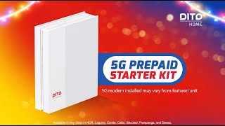 Welcome the holidays with fast DITO Home Prepaid 5G Wifi [upl. by Elyc401]