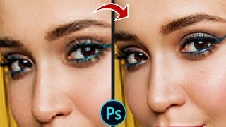 How to Upscale and Enhance Low Quality Photo in AI and Photoshop [upl. by Sauer]