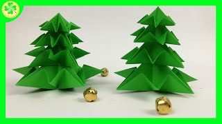 Jak zrobić Choinkę Origami 3D DIY Tutorial [upl. by Oiruam]