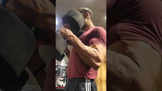 Age40 Best vegetarian diet shorts dailyshorts minivlog workout transformation biceps [upl. by Brenn]